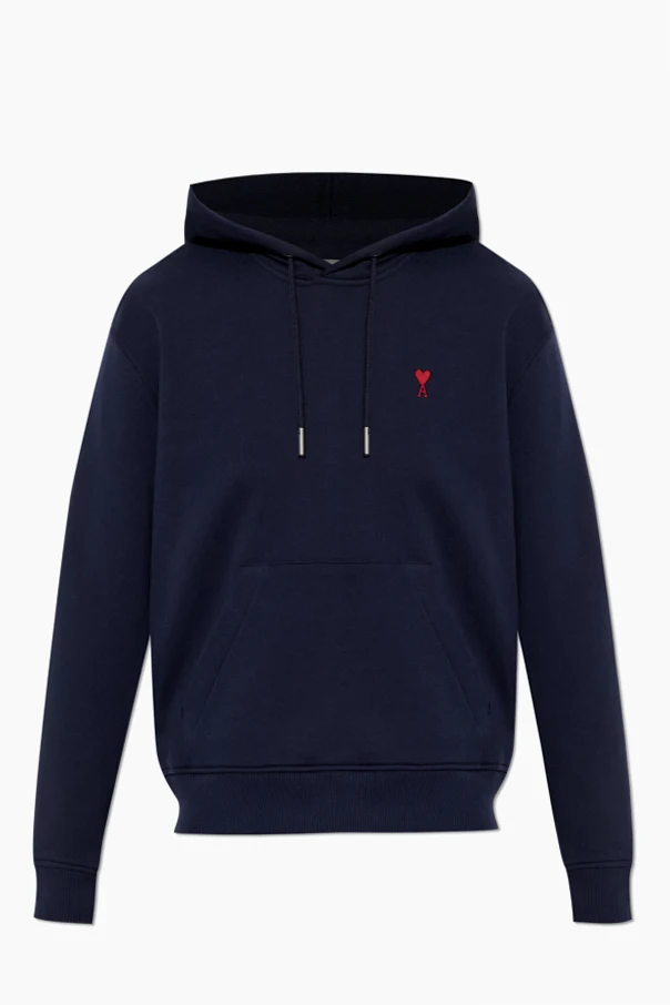 MARINEBLAU Sweatshirt mit aufgesticktem Logo
