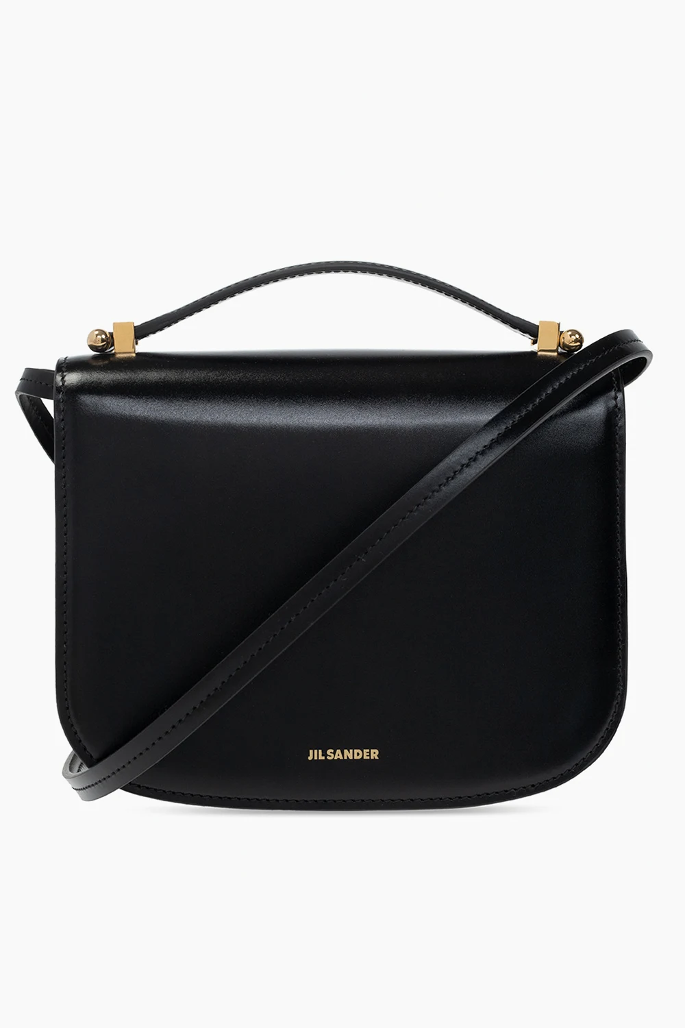 Leather shoulder bag