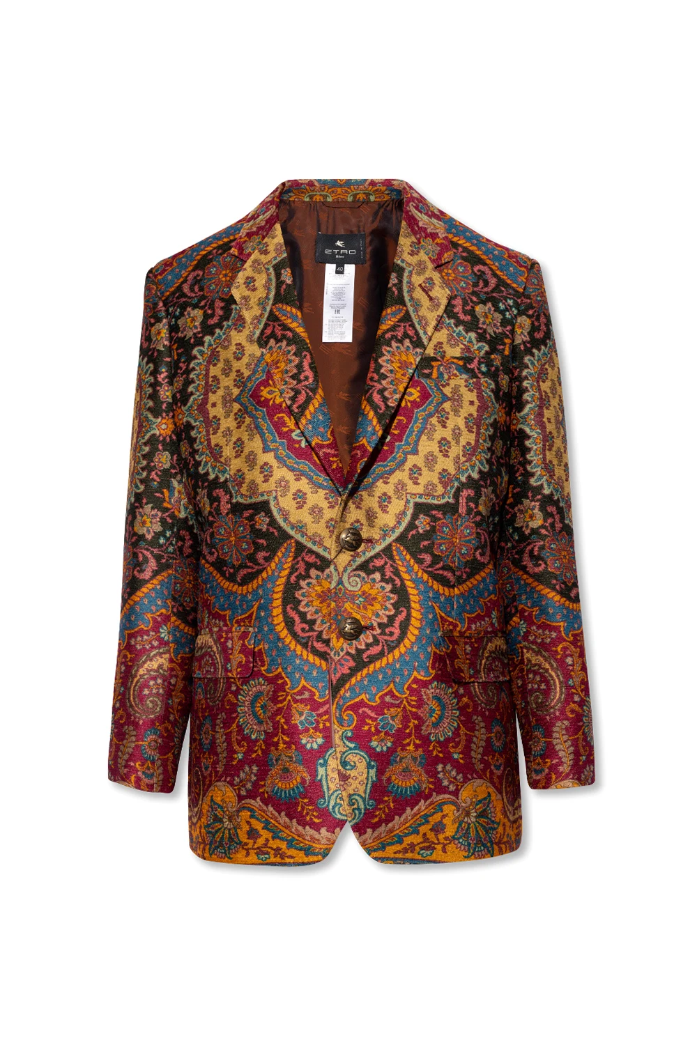 Patterned blazer