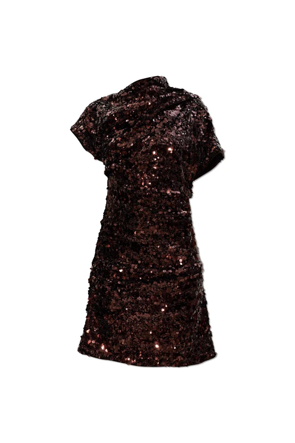 BROWN Sequin dress