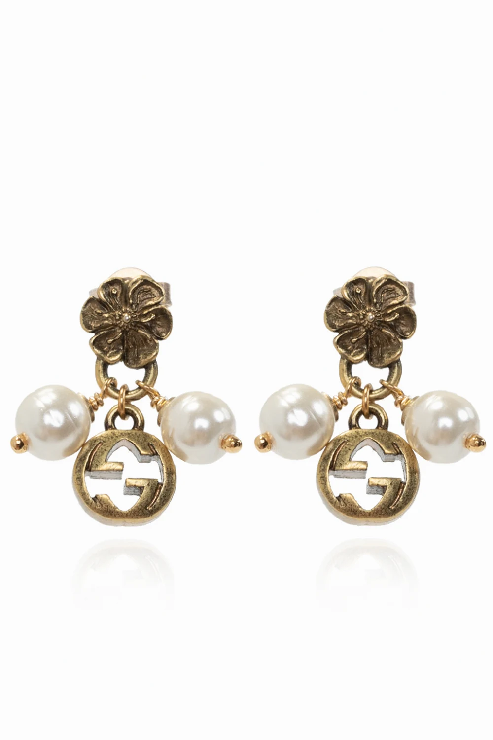 Logo earrings