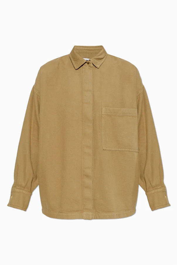 beige 'Jenny' denim shirt