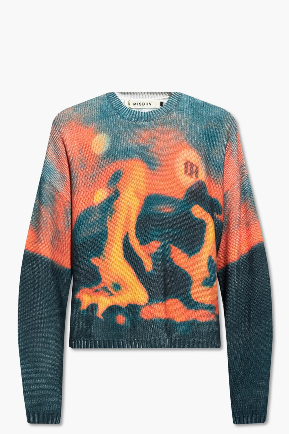 Wzorzysty sweter