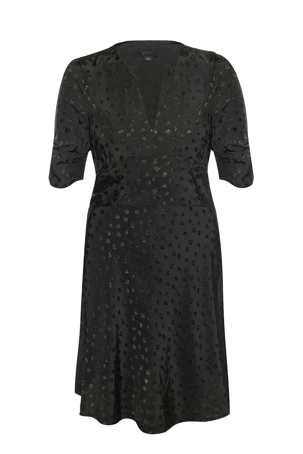 BLACK ‘Avery’ dress with short sleeves
