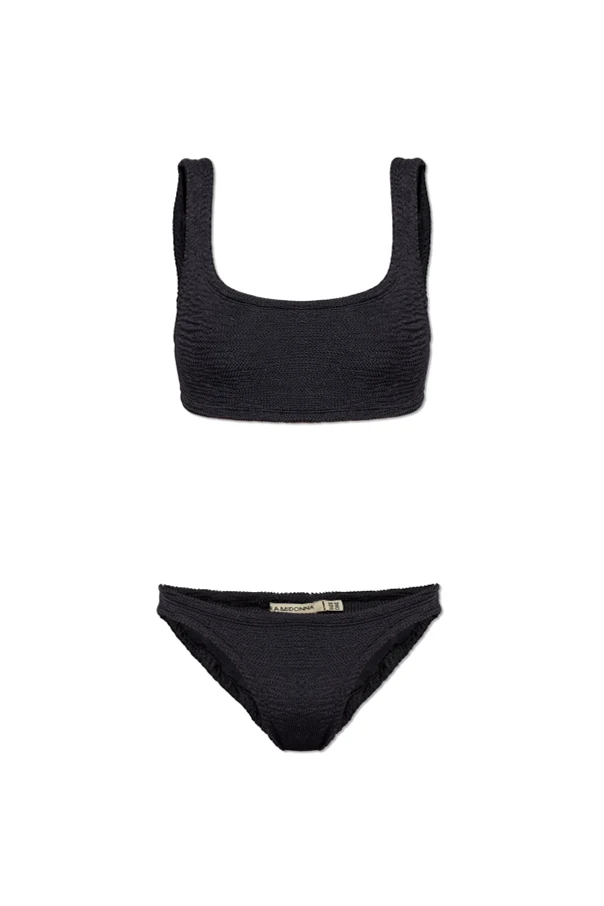 CZARNY Dwuczęściowy kostium kąpielowy `Emily`
