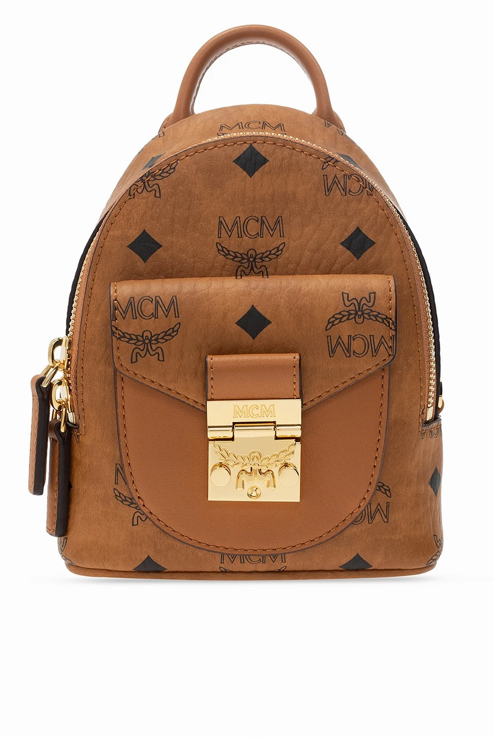 BROWN Branded shoulder bag