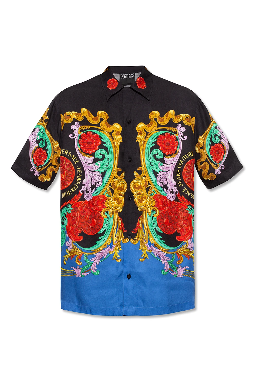 MULTICOLOUR Shirt with ‘Sun Flower Garland’ pattern
