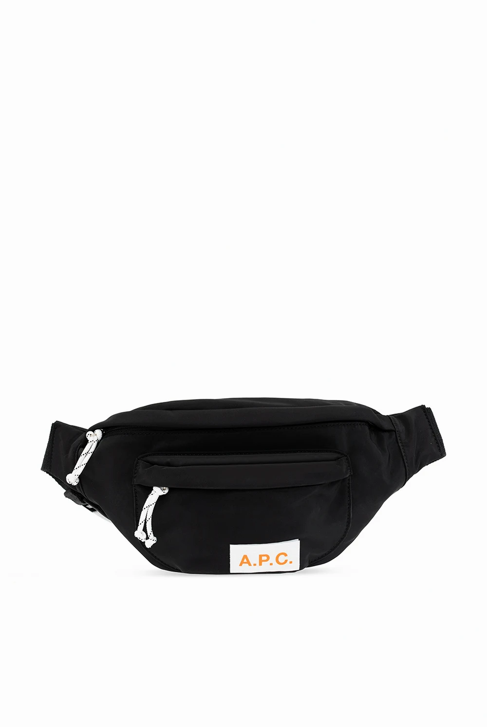 BLACK Logo-patch belt bag