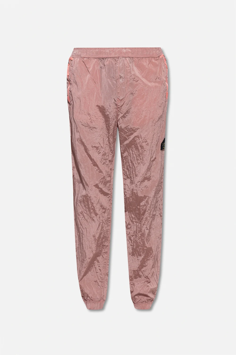 Trousers with logo