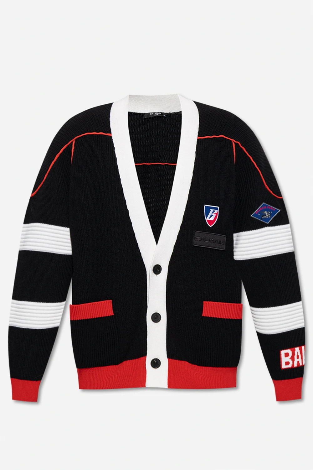 BLACK Oversize cardigan