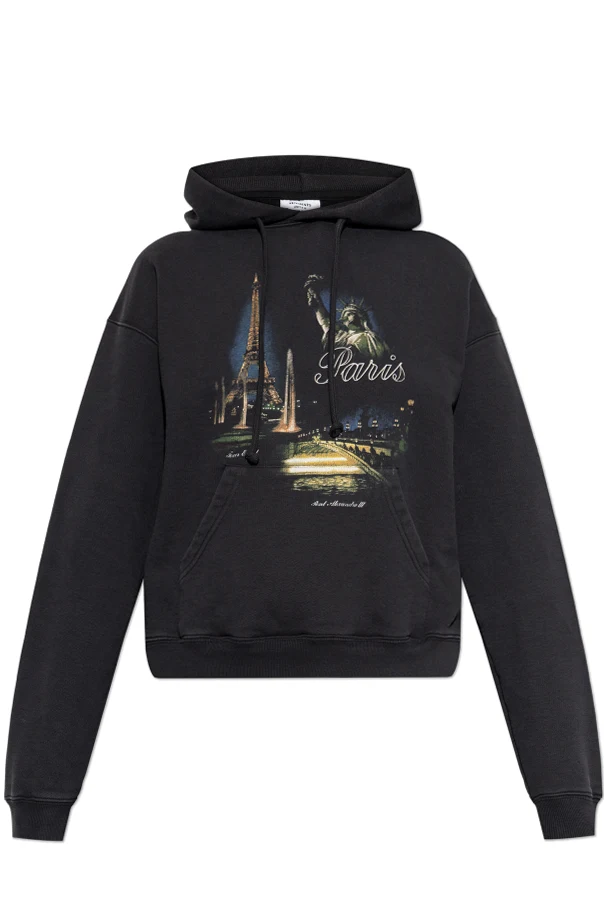 BLACK Sweatshirt with print