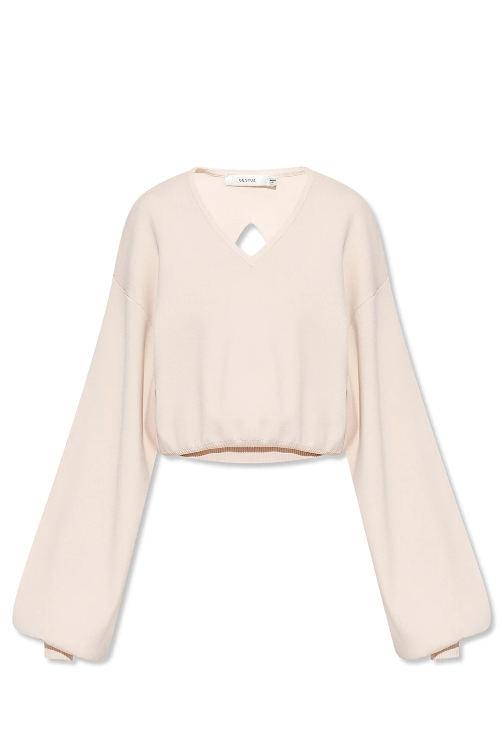 cream ‘MattheaGZ’ sweater with cut-out