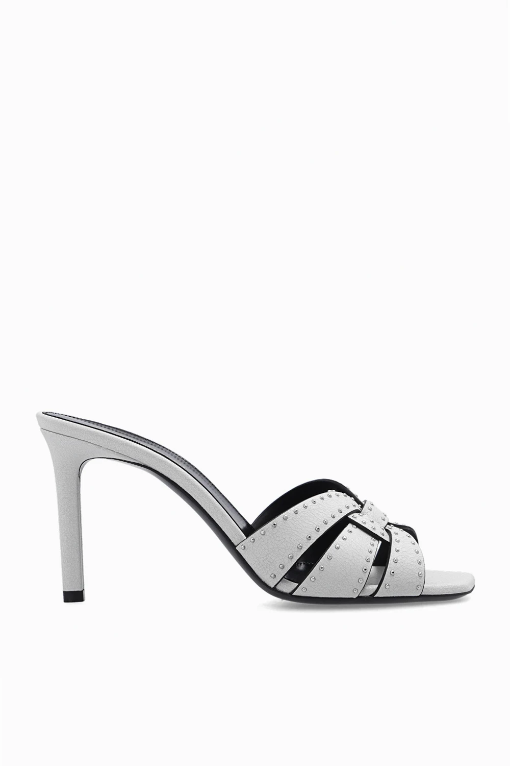 ‘Tribute’ heeled mules