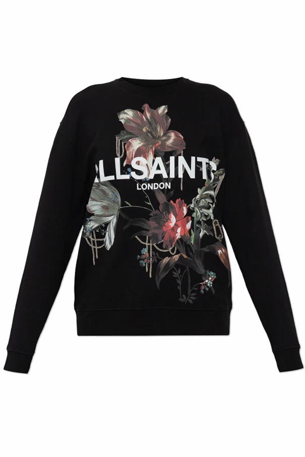 BLACK Sweatshirt with ‘Ania’ print