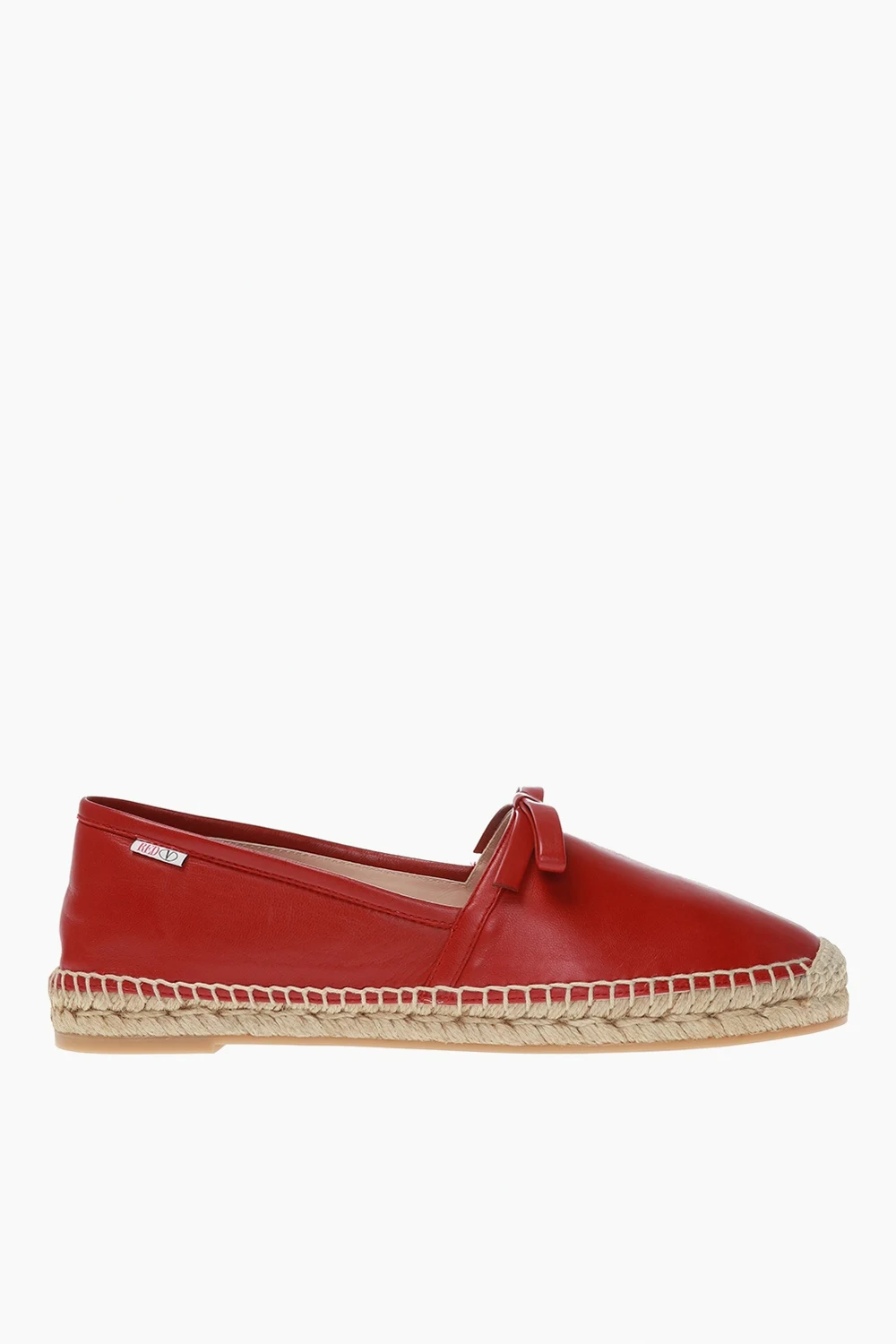 RED Espadrilles with logo