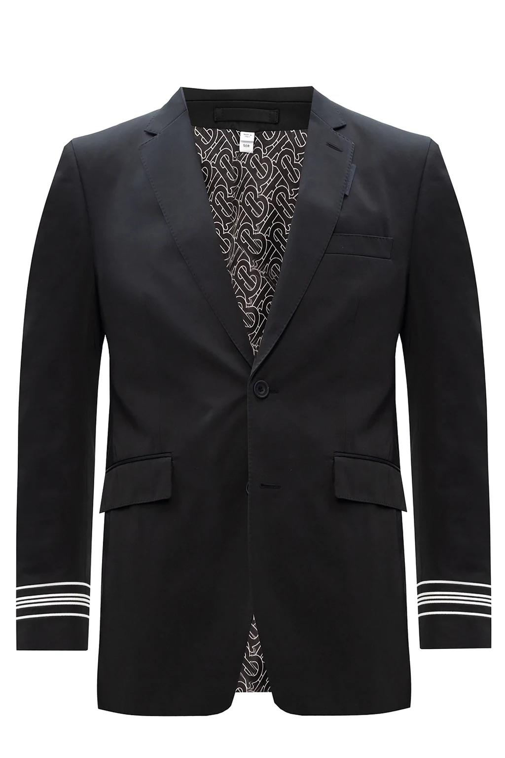 Notch lapel blazer
