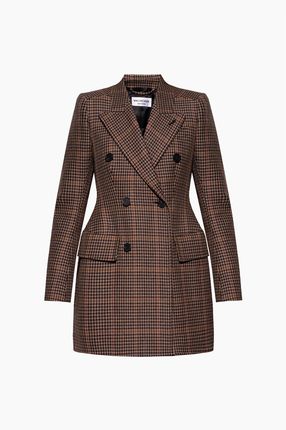 BROWN Double-breasted blazer