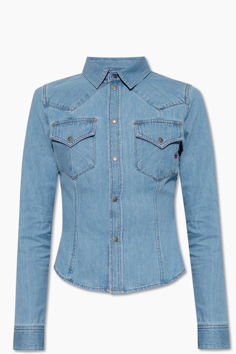 BLUE ‘De-Rin’ denim shirt