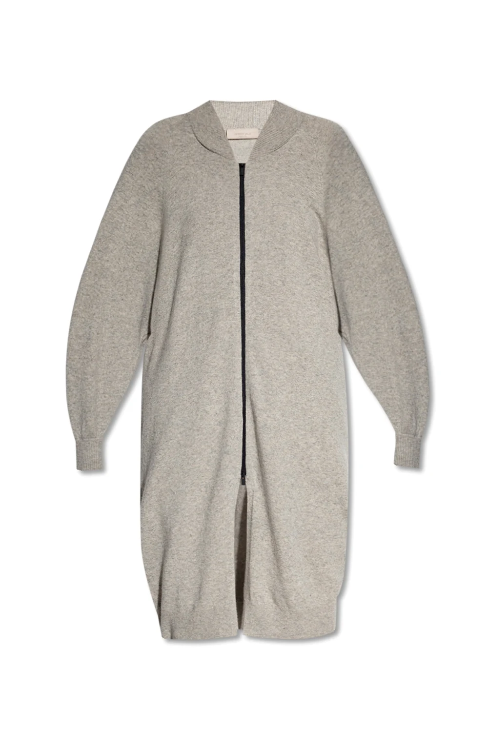 GREY Cardigan with logo