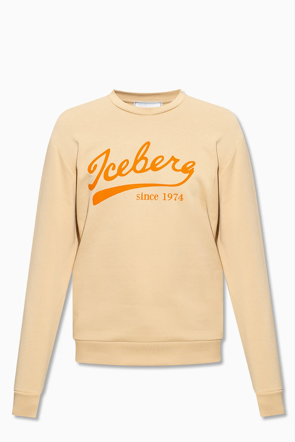beige Sweatshirt with logo