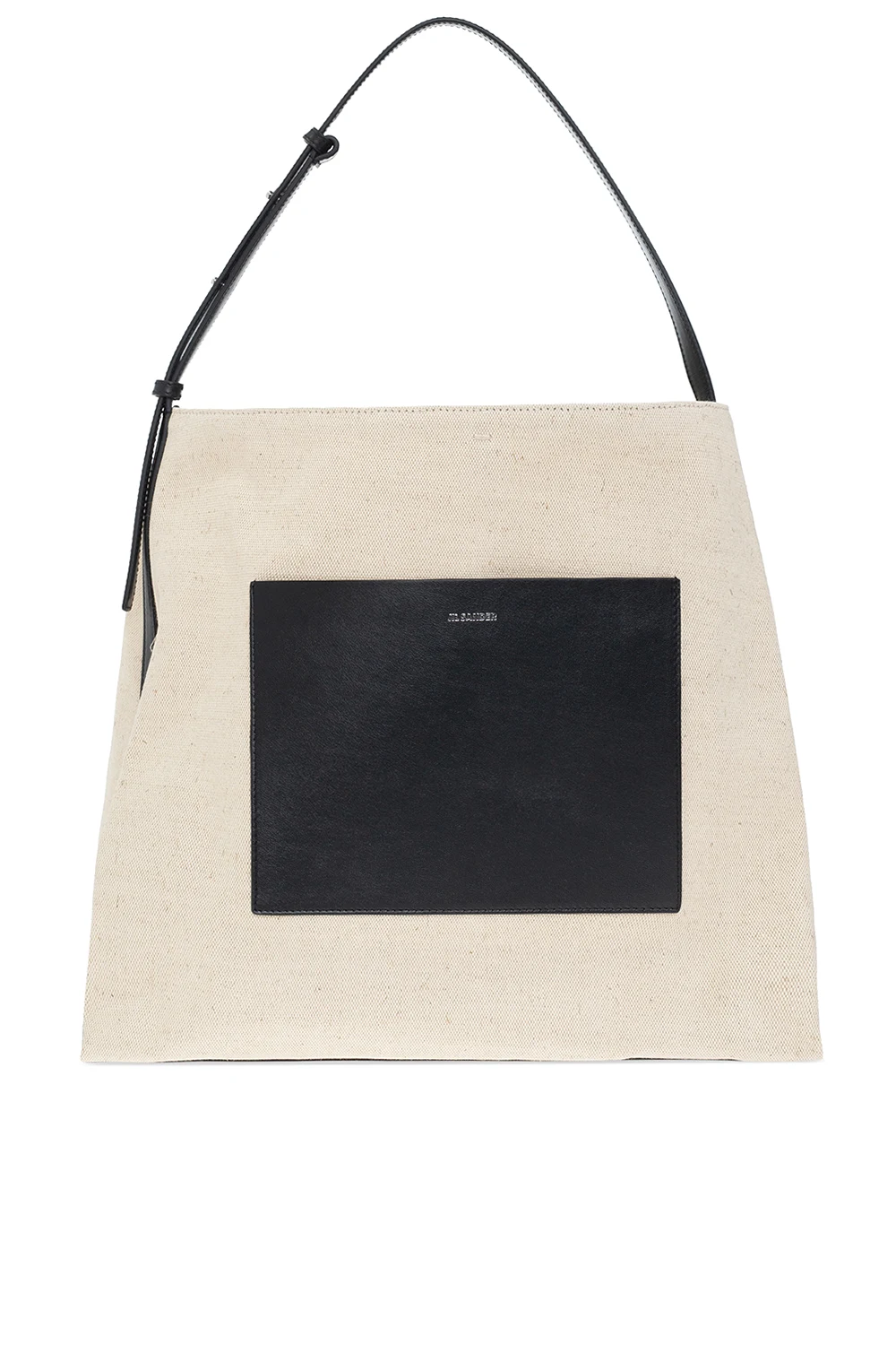 Shoulder bag with logo