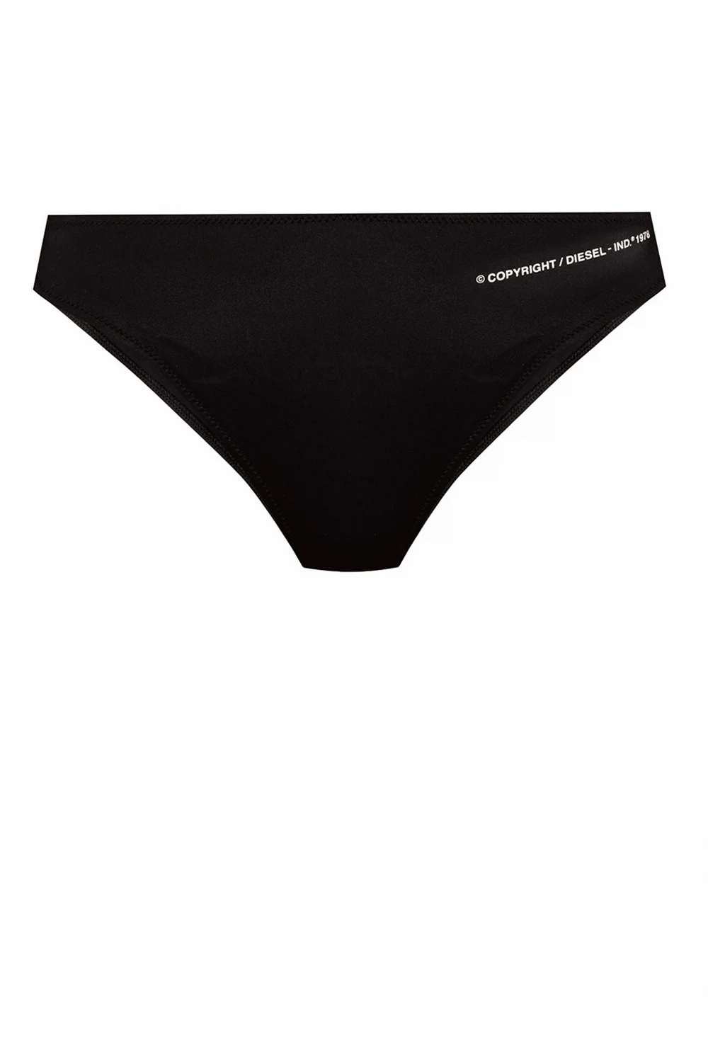 BLACK Swimsuit bottom with logo