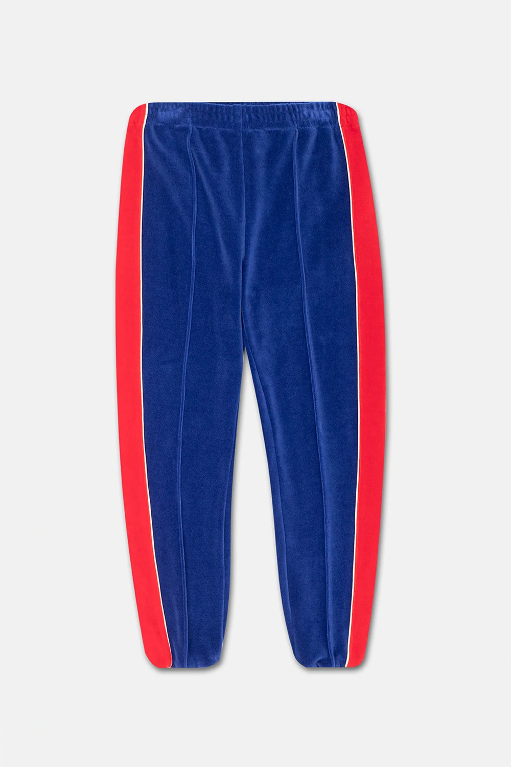 BLUE Velour trousers