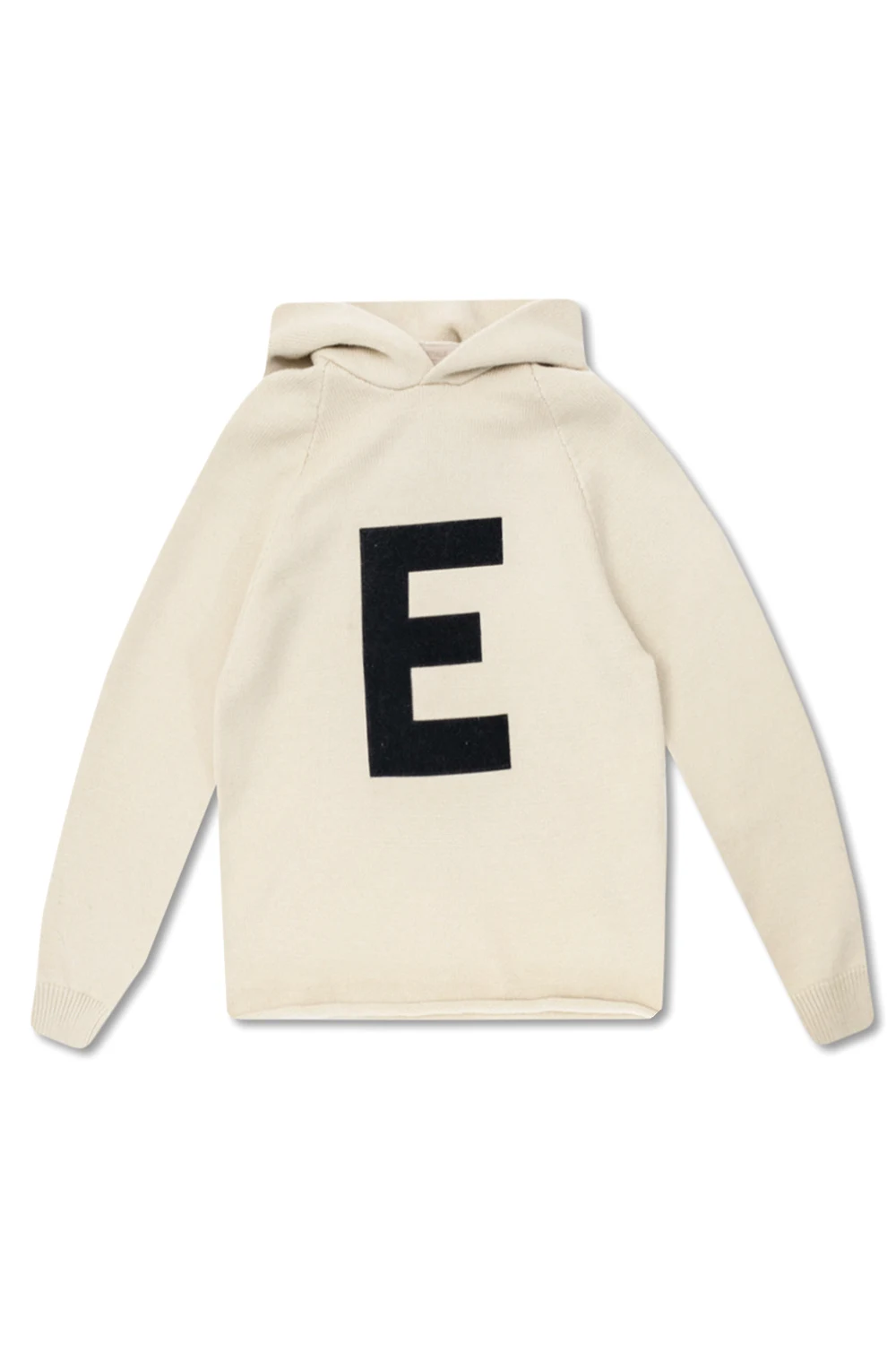 beige Hooded sweater