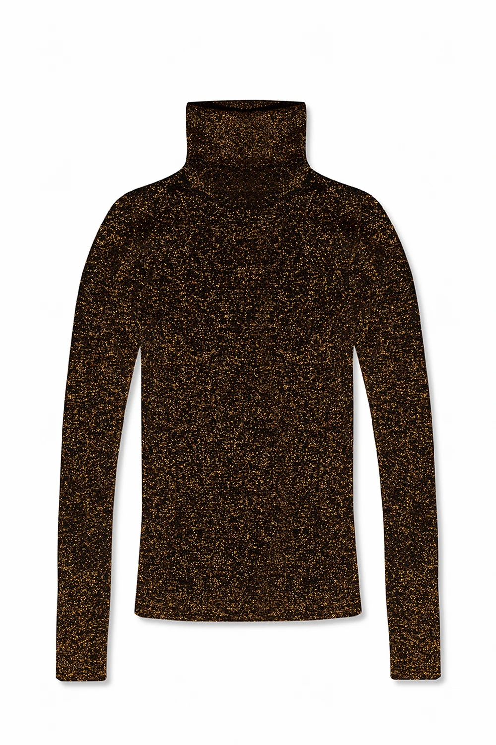 Lurex turtleneck sweater