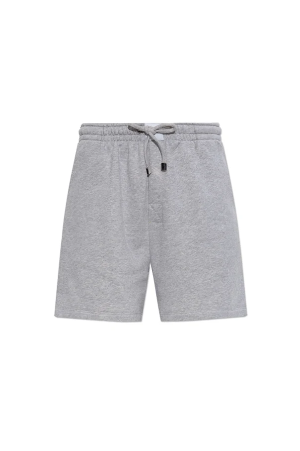 GRAU Shorts mit Logo