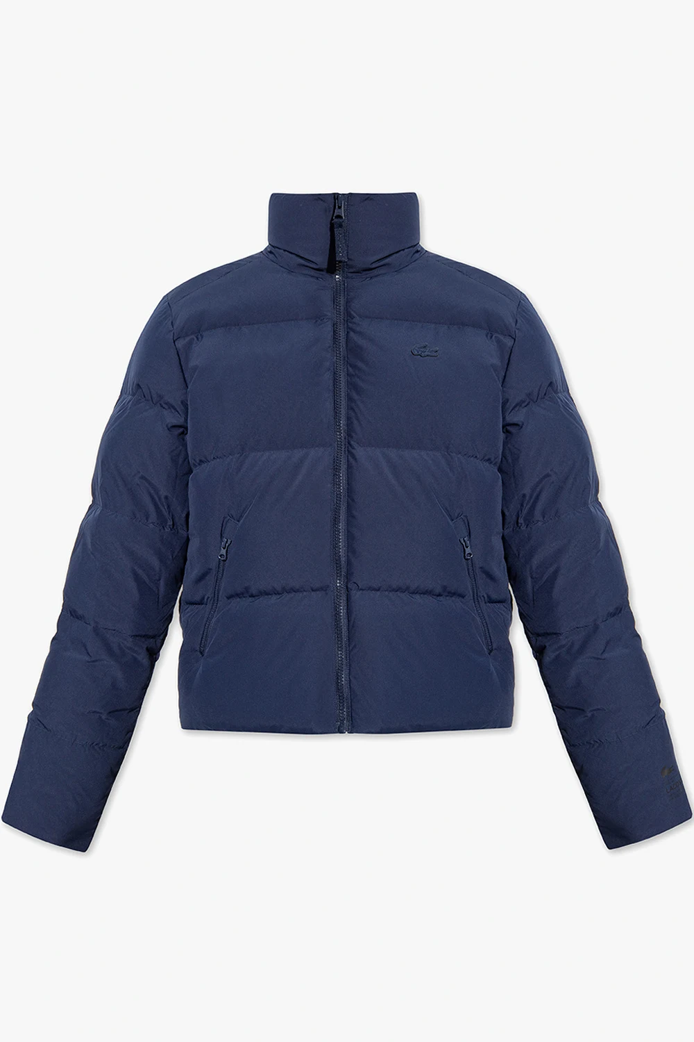 Down jacket with logo