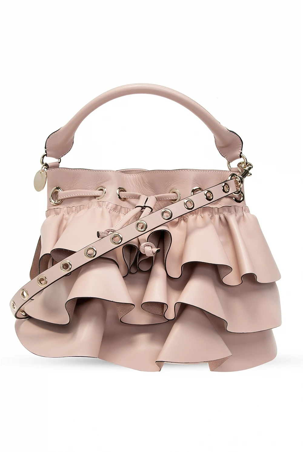 ‘Rock Ruffles’ bucket bag