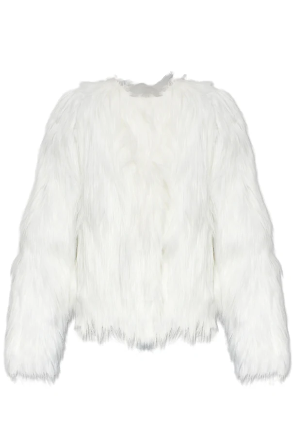 BLACK "Eilish" faux fur