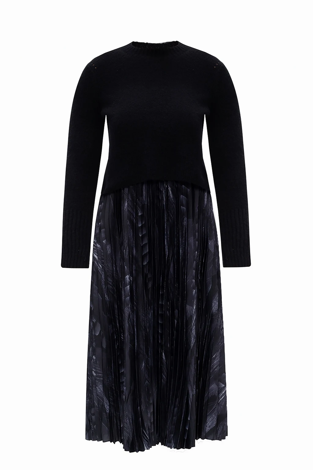 BLACK ‘Leowa’ dress with sweater