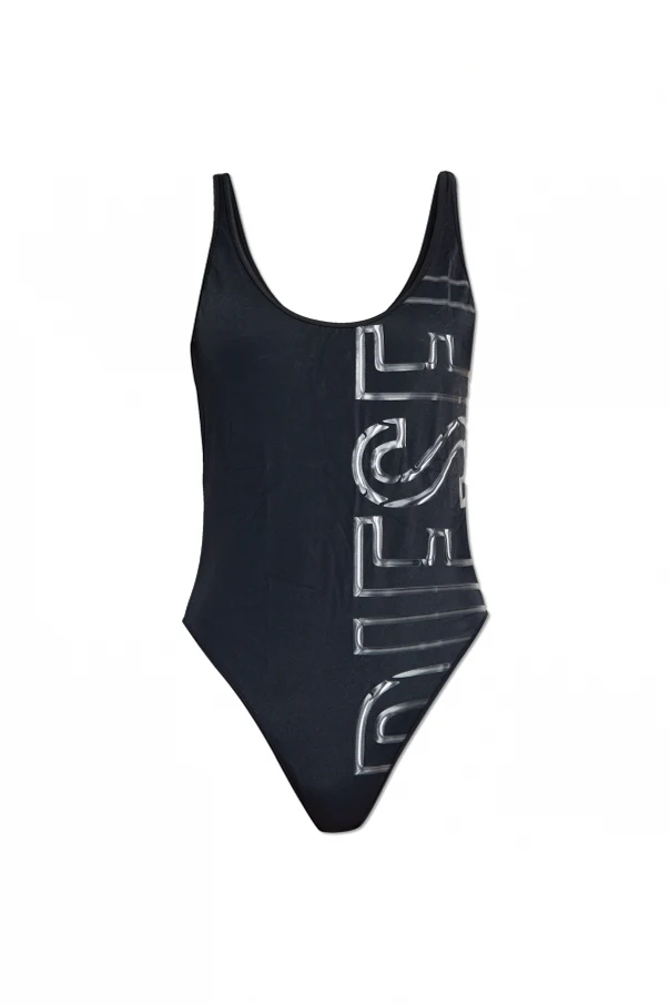 CZARNY Jednoczęściowy kostium kąpielowy `PAMELA-D-CORE`