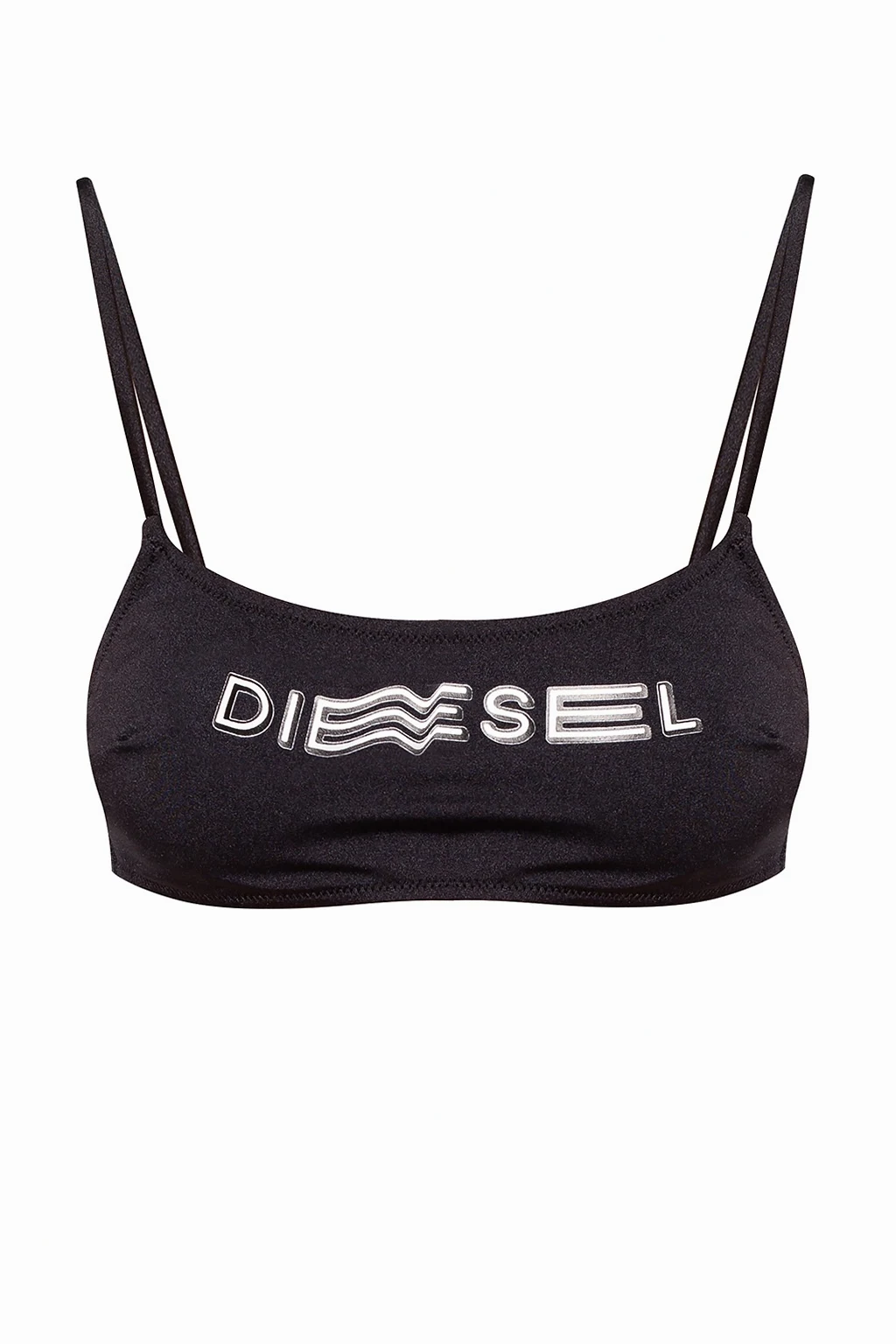 BLACK Branded swimsuit top