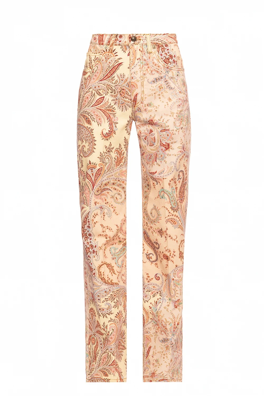 Patterned jeans