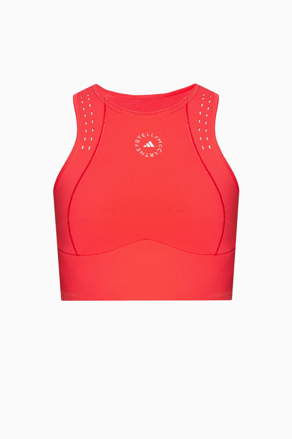 Krótki top na ramiączkach