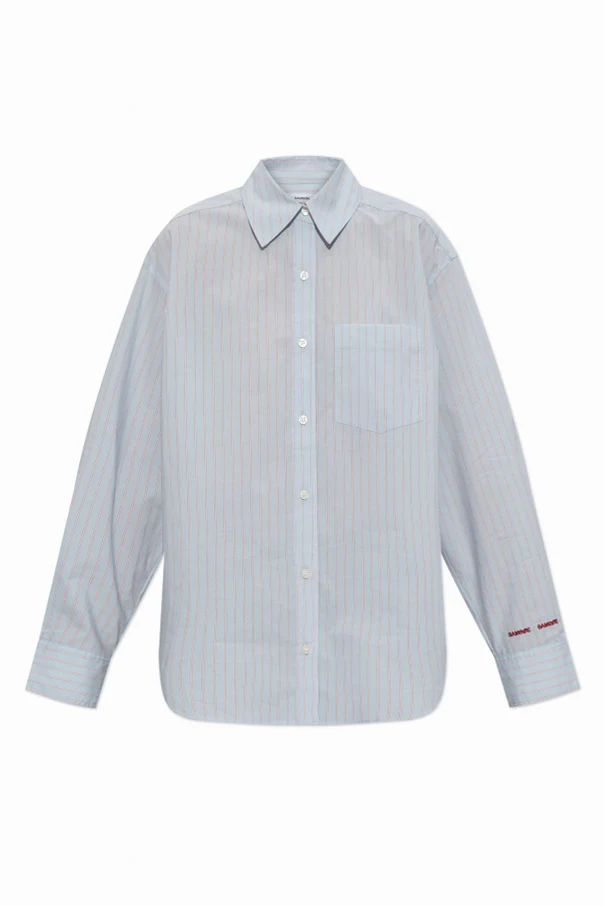 light blue Shirt with stripe pattern 'Salova'