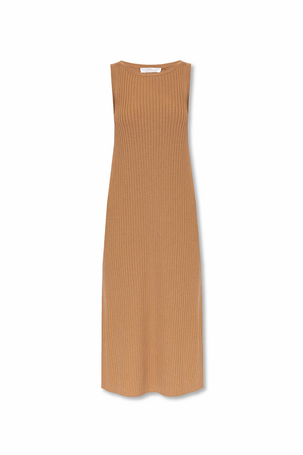 Ribbed sleeveless dress