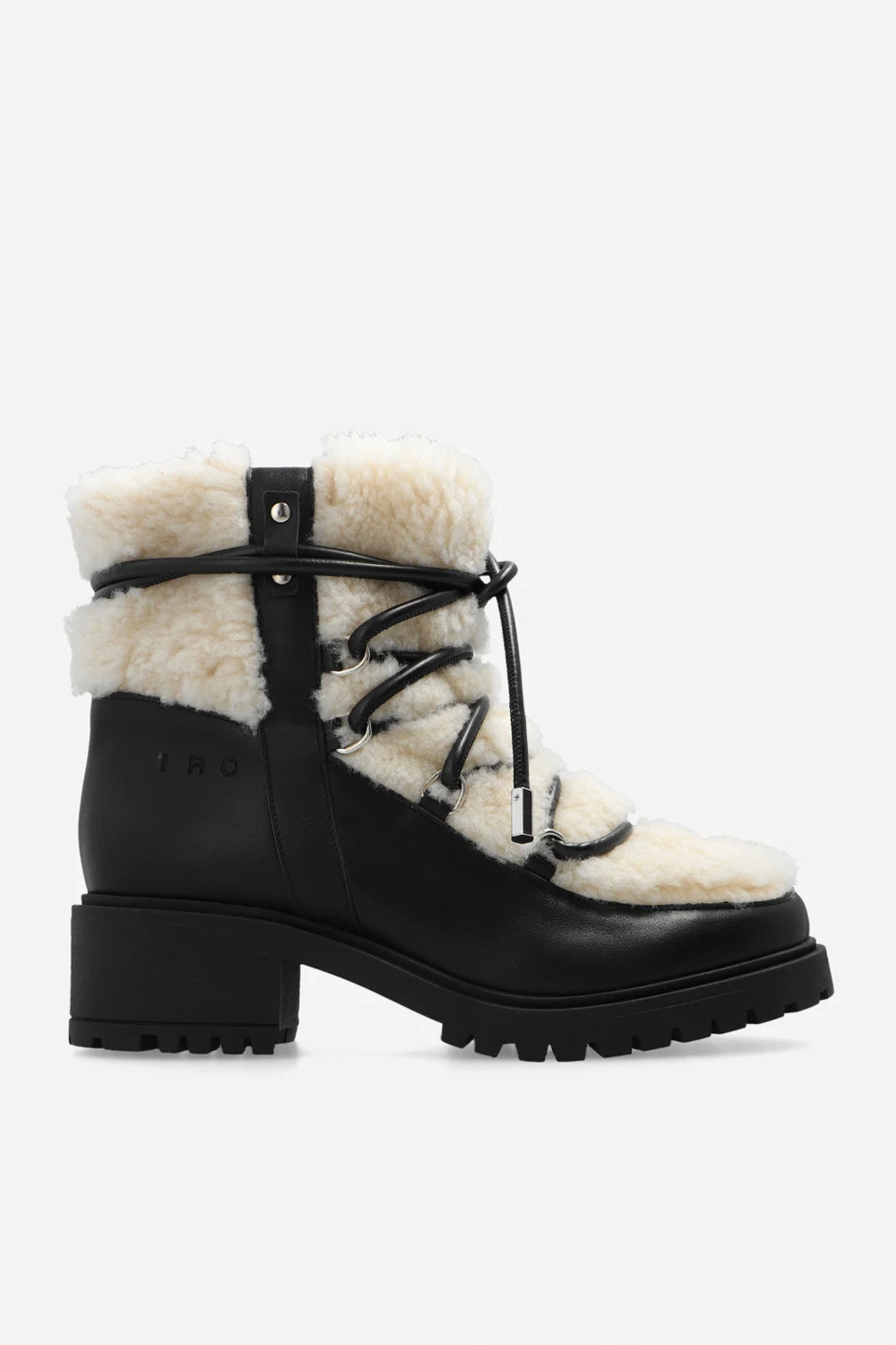 BLACK ‘Lugny’ heeled boots