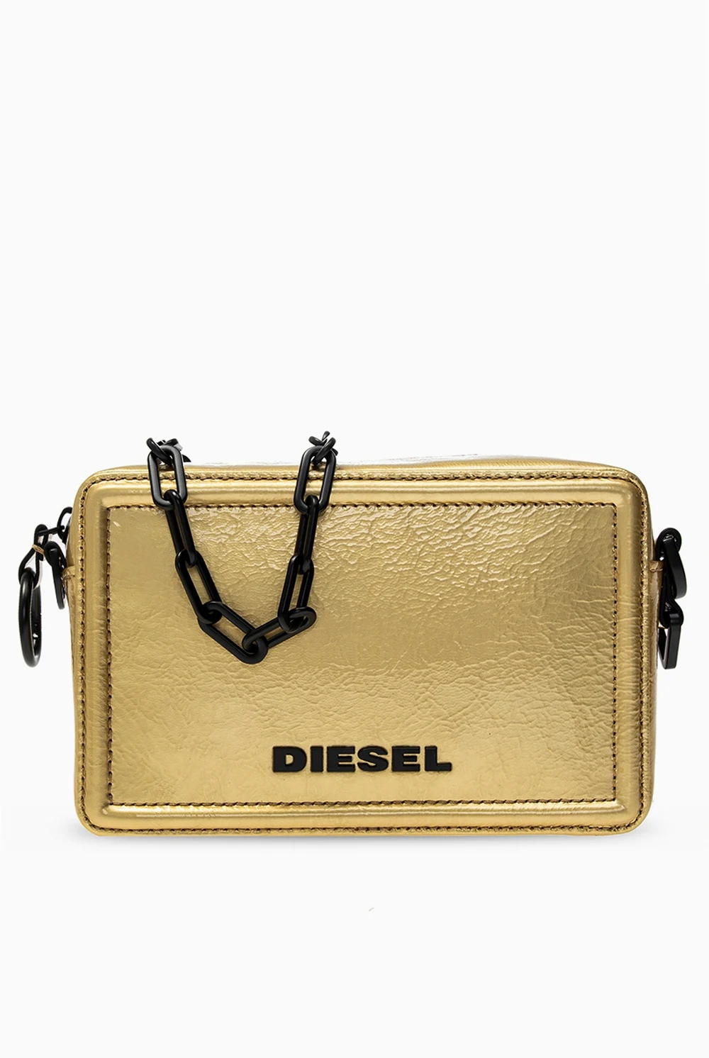 GOLD Shoulder bag with logo
