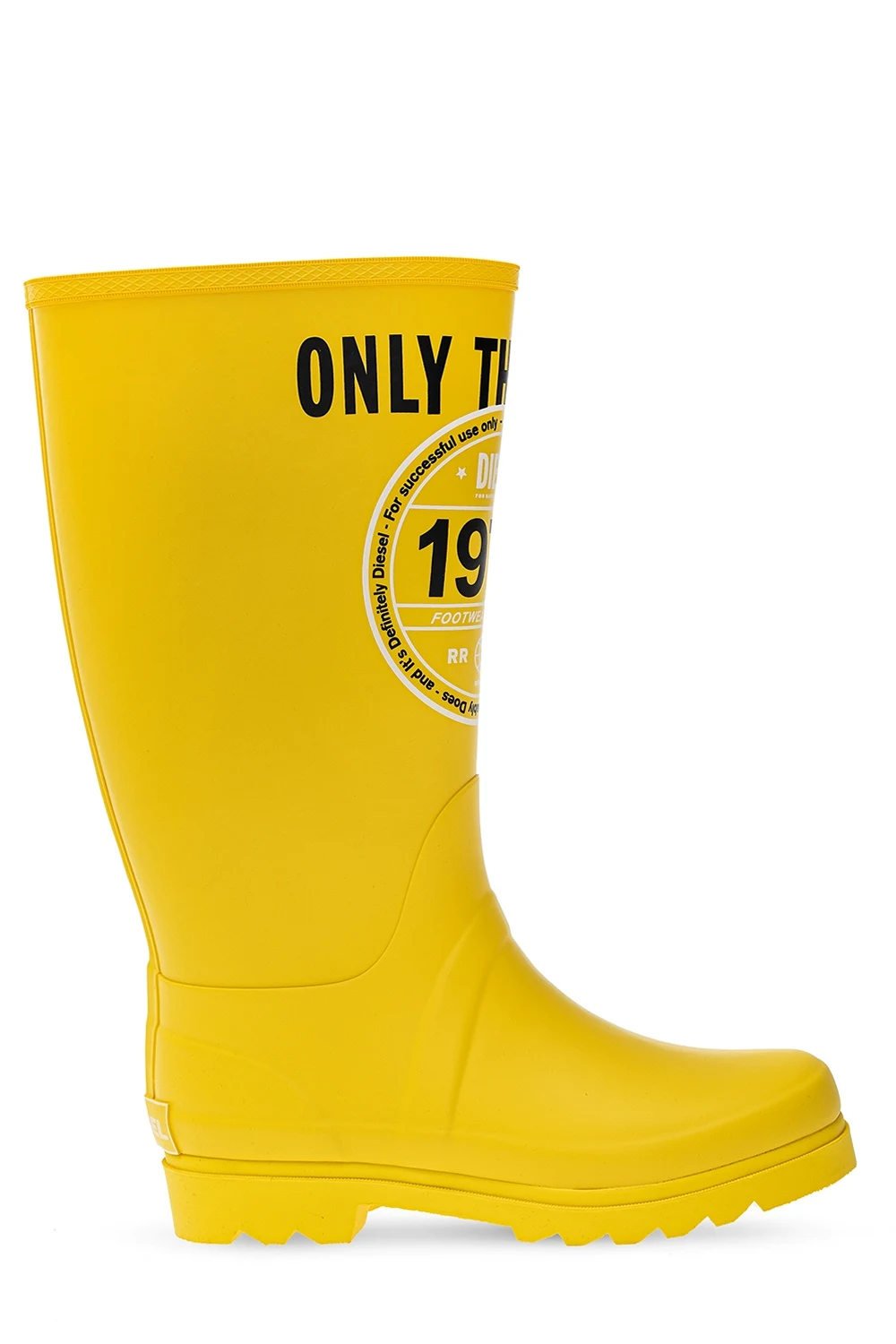YELLOW  ‘H-Jaarden’ rubber boots with logo