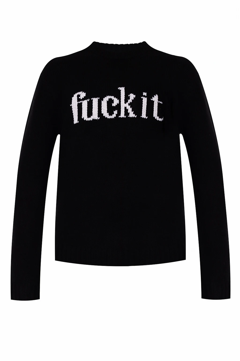 BLACK Wool sweater