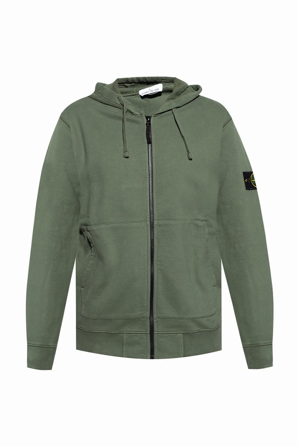 Logo-patch hoodie