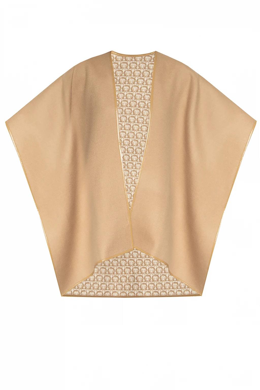 Wool poncho