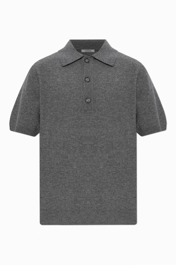 GREY Wool polo