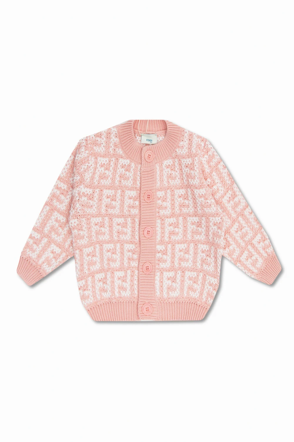 Cardigan with monogram
