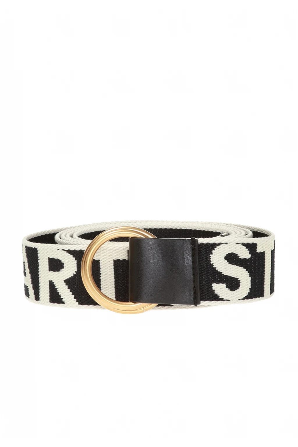 BLACK Branded belt