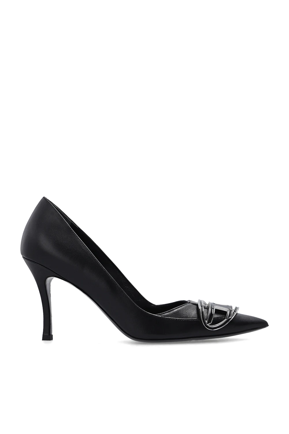 BLACK 'D-VENUS' stiletto pumps
